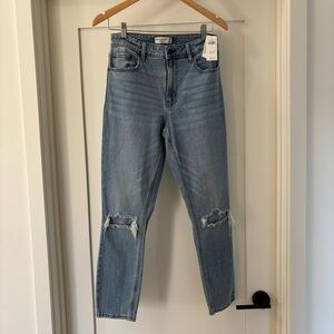 NWT Abercrombie & Fitch Curve Love Skinny High Rise Jeans Denim 27 / 4